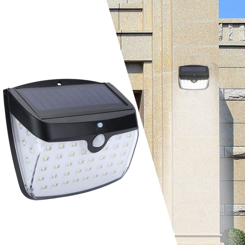 GY003‑1 Waterproof Solar Light 50LED Wall Lamp Separable Motion Sensor