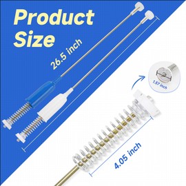 5304511328 5304511329 4Pcs Washer Suspension Rod Compatible with Frigidaire FFTW4120SW FFTW4120SW1 FFTW4120SW0, 5304511328 5304511329 Washer Suspension Replace 4584271 AP6261615 EAP12176453 PS12176453