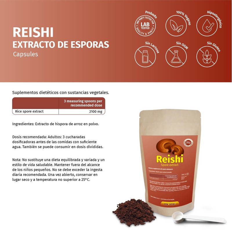 Reishi Spores Extract Powder The Cell Walls Are Gently Broken