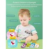 YAHAZORR Talking Flash Cards Pocket Speech English Toddler Toys, 224