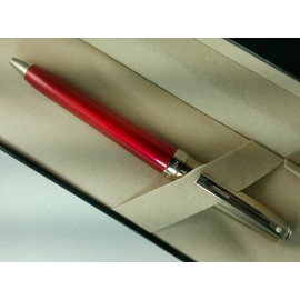 Sheaffer Prelude Signature Sapphire Red Barrel and Palladium Cap Ballpoint Pen
