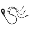 Dog Leash 360° Rotation Reflective Dog Walking Leash with Foam