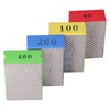 4pcs Diamond Hand Polishing Pads for Sanding Ceramics Glass Tile