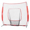 VEVOR 7x7 ft Baseball Softball Practice Net Hitting Batting Training