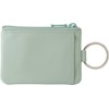Slip-on Noir Key Pouch Mini Leather Sage Green NSL-1803