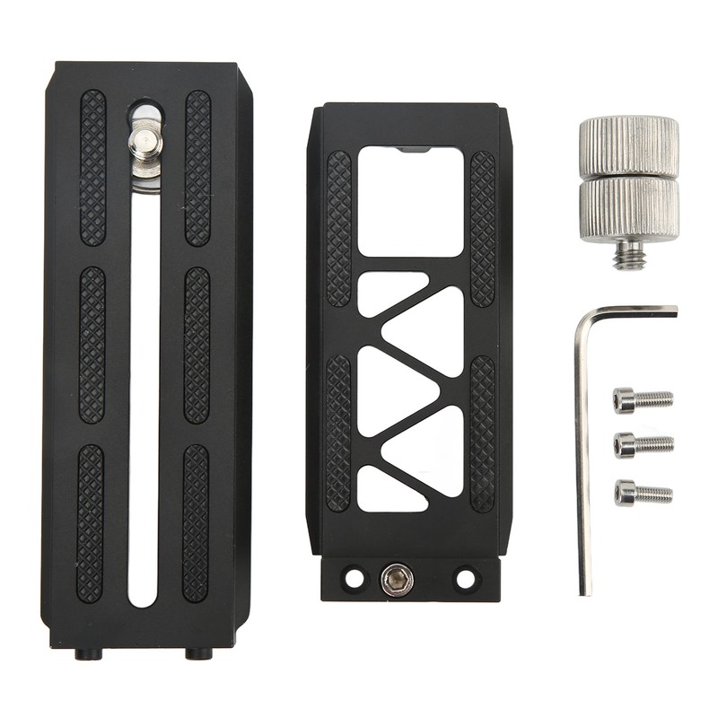 Camera Vertical Quick Release Plate Aluminium Alloy CNC Machining Camera