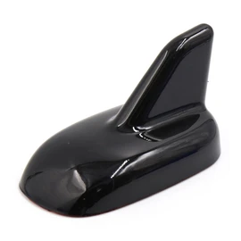 uxcell Black Plastic Shark Fin Dummy Decorative Adhesive Roof Antenna Aerial for Car