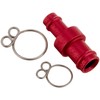 Kitaco 993-0006080 Hose Joint φ6 Left → φ8 Type Red