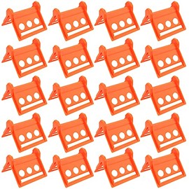 KOOMEDA 20 Pack Tie Down Strap Protectors, Heavy Duty Plastic Corner Edge Protectors for Cargo Loads, Edge Corner Guard for Preventing Damage to Cargo Edges and Straps