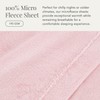 NY Loft Ultra Soft Micro Fleece Sheets Set with Extra