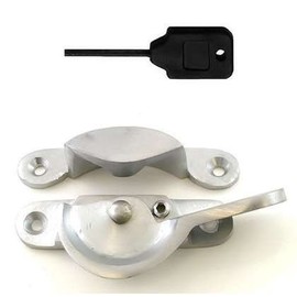 Frelan Hardware Sat. Chrome Narrow Fitch Lock Window Fastener Jv89Lsc