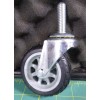 Shepherd Caster Pre30748zn-Nom 3" X 13/16" Rubber No-Matic Swivel Caster