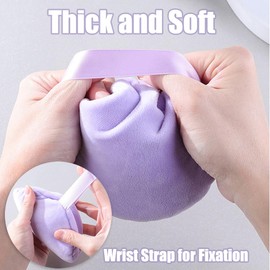 Ouliget Elbow Rest for Nail Tech,Soft Elbow Pad Wrist Rest Support,Non-Slip Elbow Hand Rest Arm Rest for Nail Art,Computer Working Gaming or Driving