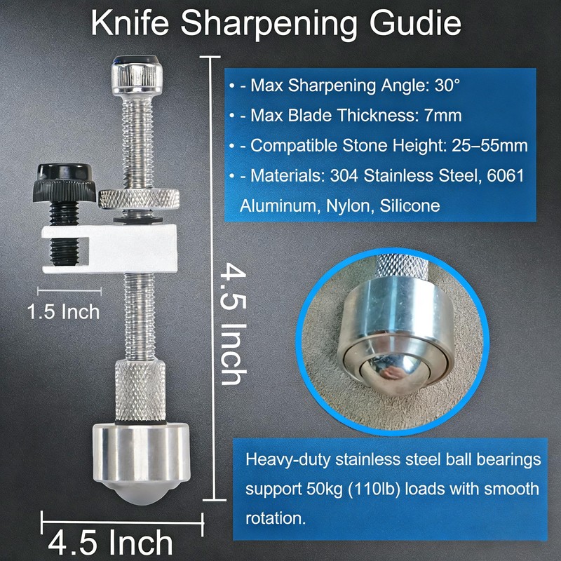 LAVODA SG01 Knife Sharpening Angle Guide Adjustable 0° to 30°