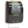 VonDrehle 8864 8" Mechanical Pull-Down Roll Towel Dispenser, Black, Reduced