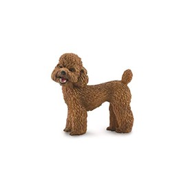 CollectA, Poodle, Collectable Dog Figurine Roleplay Toy