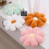 Aryan Flower Cushion, Flower Pillow Pink Cushions, Cute Floor Throw