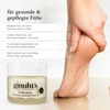 ginuht's Natural Cosmetics Foot Cream 100% Organic for Intense Moisture