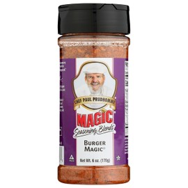 Magic Seasoning Blends Burger Magic Seasoning, Kosher, Halal, Gluten Free, 6 Ounce (Pack of 6)