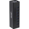 InLine 35395B USB 3.0 Hub, 7 Port, Aluminium Housing, Black,