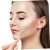 SAFIGLE 2Pcs Stainless Steel Blackhead Extractor Tool Pore Cleaning Scraper