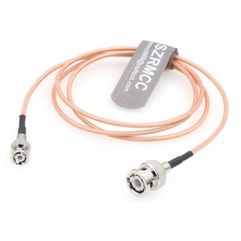 SZRMCC Male BNC to Mini Small BNC Male Coaxial RFSDIRG316 Cable for Ultrasonic Flaw Detector Monitor (50cm)