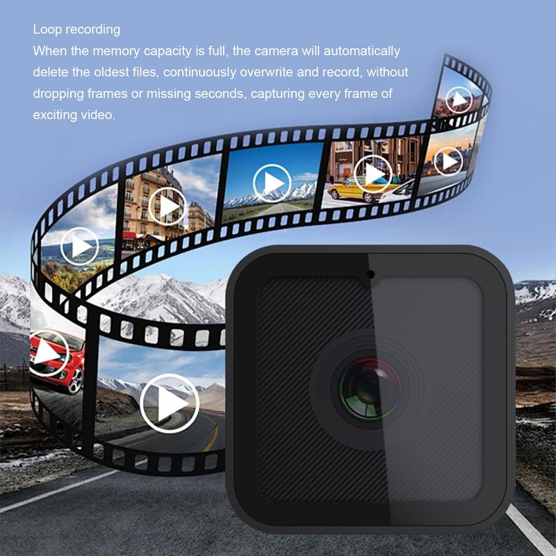 Annadue Bicycle Camera Handlebar, WiFi HD 1080P Bicycle Sports Camera