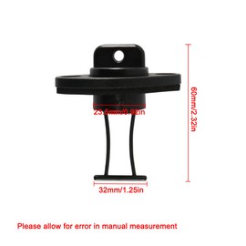 4 Pcs Boat Drain Plug, Universal Nylon Boat Scupper Plugs Bungs Stoppers Drain Holes Plugs with Screws, Kayak Drain Plug Kit for Canoe Boat Dinghy Kayak