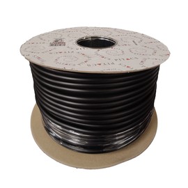 Primes DIY 3 Core Round Black Flex Flexible Cable, stranded electrical copper wire, Insulated Flexible PVC Wire, Stranded Wire High Temperature Resistance, 3182Y BASEC Approved 1mm(1 Meter)