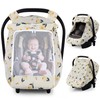 Rquite Car Seat Cover Baby, Carseat Covers Girl Boy, Breathable