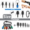 Aoebwpwi 12PCS Swage Tool HVAC Repairing Set with Bit Holder,
