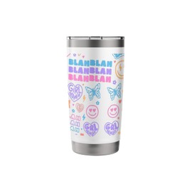Girl Tumbler Cute Girly Gifts Teen Tween Girls Trendy Stuff Stainless Steel Insulated Tumbler