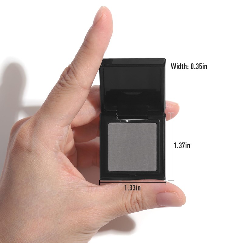 UCANBE Gray Single Eyeshadow Palette, Highly Pigmented Matte Eye Shadow