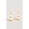 Jennifer Behr Women's Iris Earring, Pearl, Off White, One Size