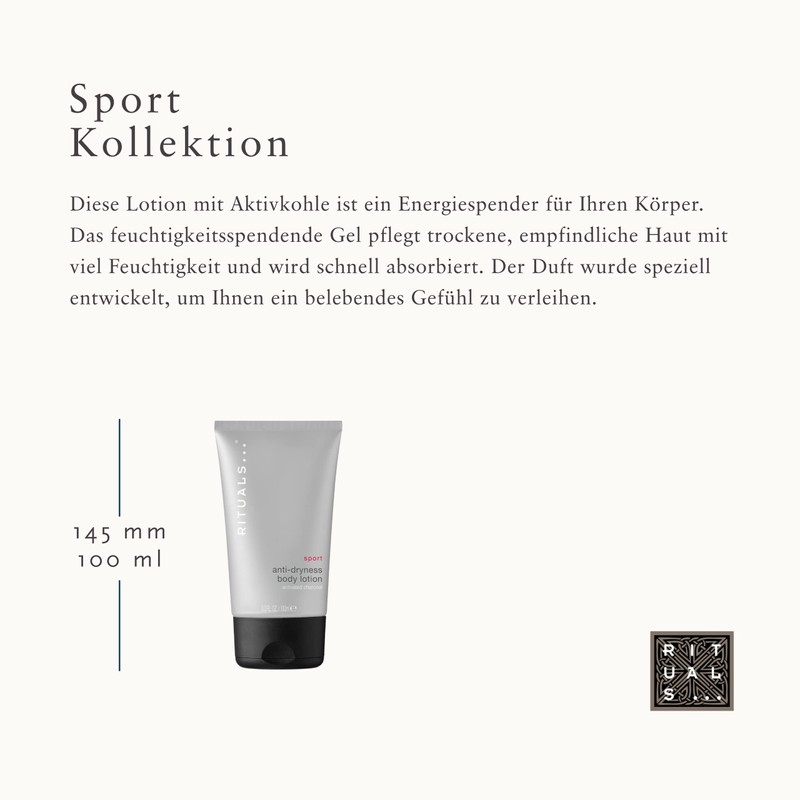 RITUALS Sport Collection Moisturizer - With Activated Carbon and Power
