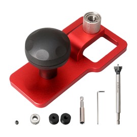 Straight Hole Drilling Jig, Portable Straight Hole Positioning Guide, Power Tools Bit Attachment, Woodworking Accessories for Crafting Furniture Model Assembly Handmade Projects Home Improvement