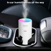 HINIO 270ml Ultrasonic USB Humidifier Air Purifier Essential Oil Aroma