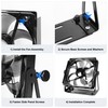 VORZOKISPL Computer Fan Stand - 120mm 140mm PC Fan Desk