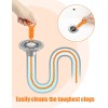 oanie 6PCS Drain Clog Remover Tool, Hari Cleaner Hair Cather