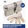 GERCAR Pro Keyed Alike 2x Lock Cylinder 45/50 Set 2