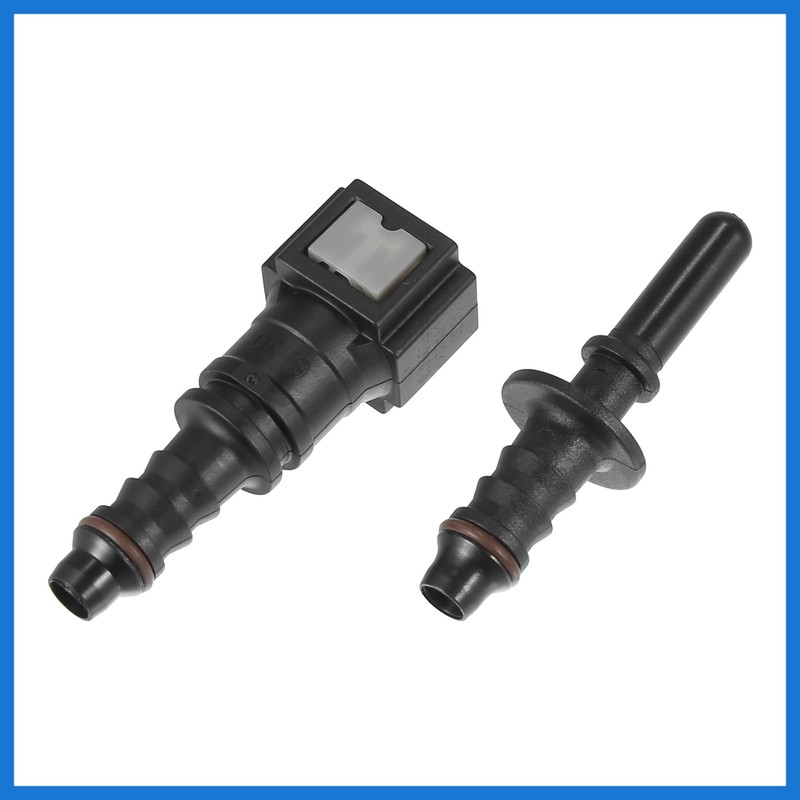 VekAuto 1/4 6.3mm SAE to 5/16 8mm Straight Fuel Line