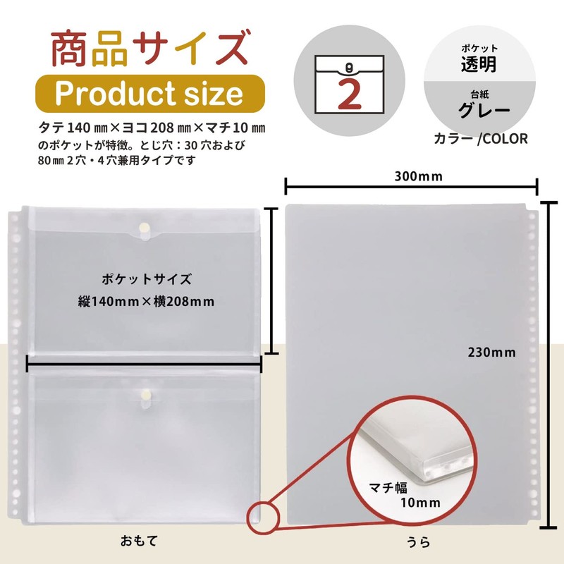 Lion Office Products Pocket Organization File Folders