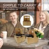 MIQQFUT 55pcs Drink Carrier With Handle 2 Or 4 Cups