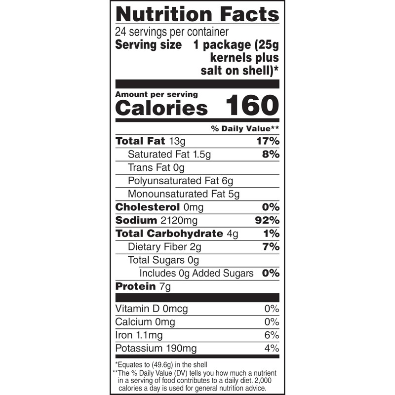 DAVID Sunflower Seeds, Original Flavor, 1.75 oz. (Pack of 24)
