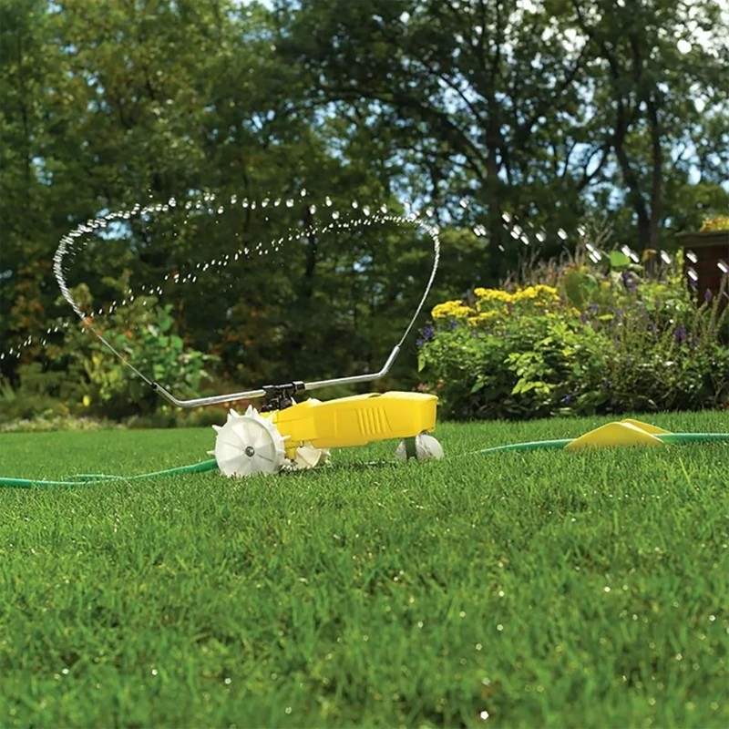 Nelson Rain Train 13,500 Square Feet Cast Iron Outdoor Lawn