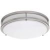 Universal Lighting and Decor Zare Brushed Nickel 14" Wide Modern