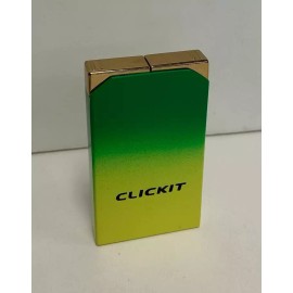 CLICKIT SINGLE FLAME JET TORCH AND LIGHTER IN VARIOUS COLORS