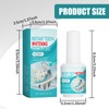 2 Bottles of White Tooth Paint, Teeth Whitening Paint, Mild