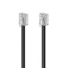 deleyCON RJ11 3.0-Metre Telephone Cable Modular Cable 6P4C Western Cable