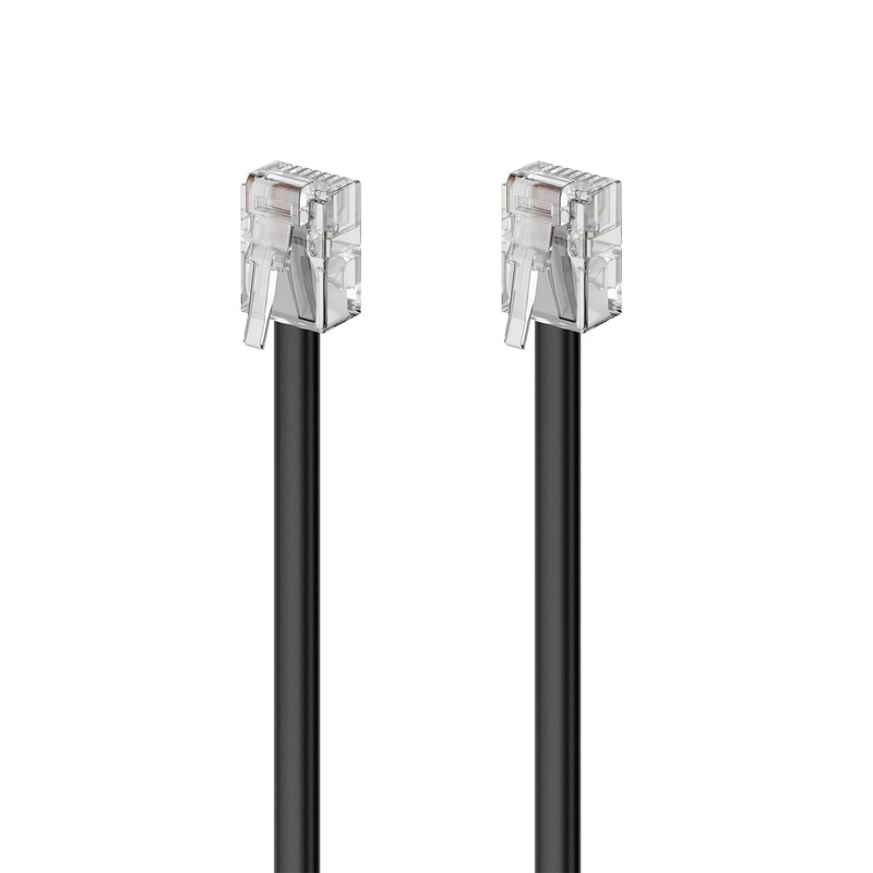deleyCON RJ11 3.0-Metre Telephone Cable Modular Cable 6P4C Western Cable